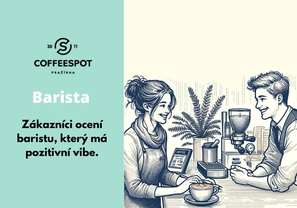 Sociální interakce barista a zákazník